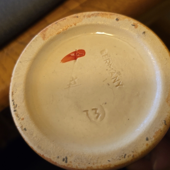 Vintage German Biersteins with Pewter Lids - Set of 2 - Picture 7 of 11